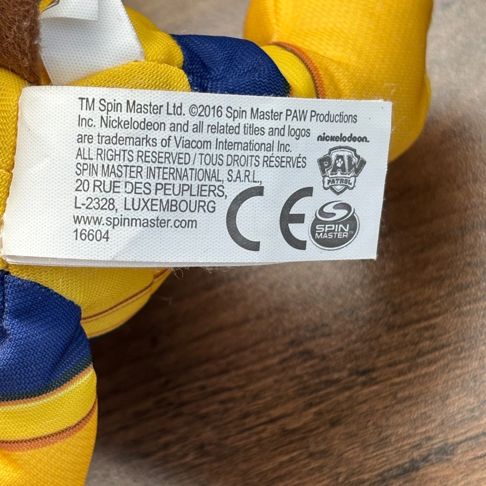 Nickelodeon PAW PATROL Super Mighty Pups CHASE Cape Toy Dog Plush Stuffed Animal - Picture 8 of 10